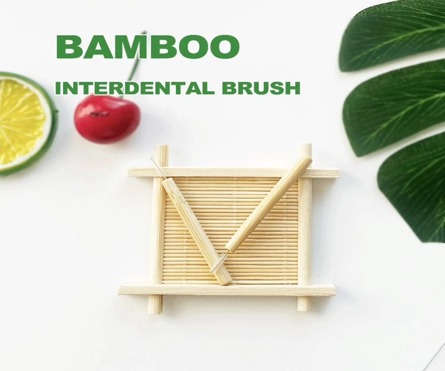 bamboo interdental brush 