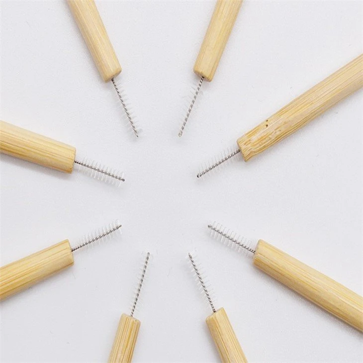 handmade cleaing tool bamboo interdental brush