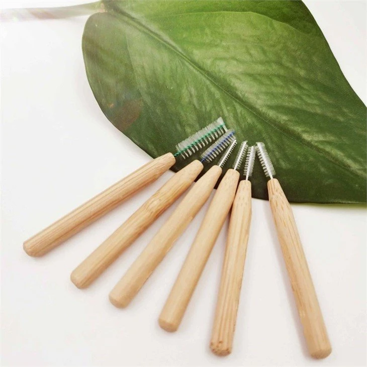 high quality disposable bamboo interdental brush